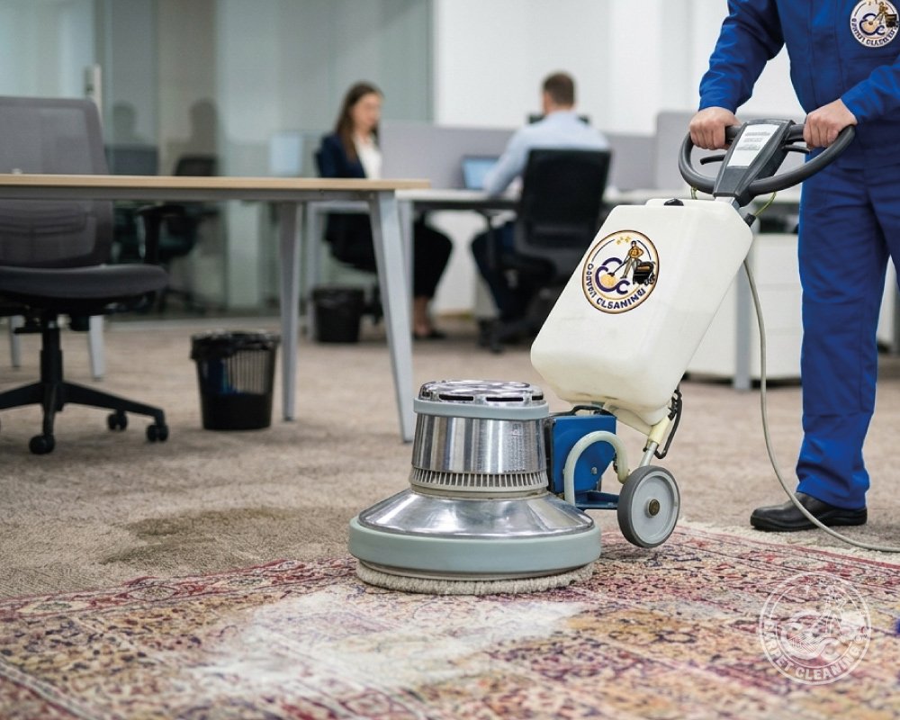 Rotary scrubber Deep Carpet Cleaning Manchester & Liverpool UK3